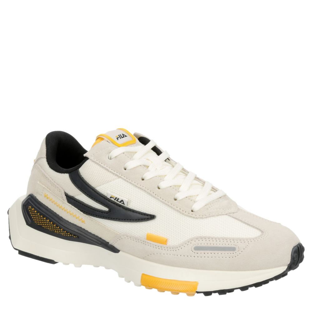 Mens yellow fila outlet shoes