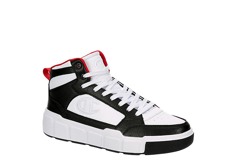 White Champion Mens Drome Ventor Mid Sneaker | Athletic & Sneakers ...