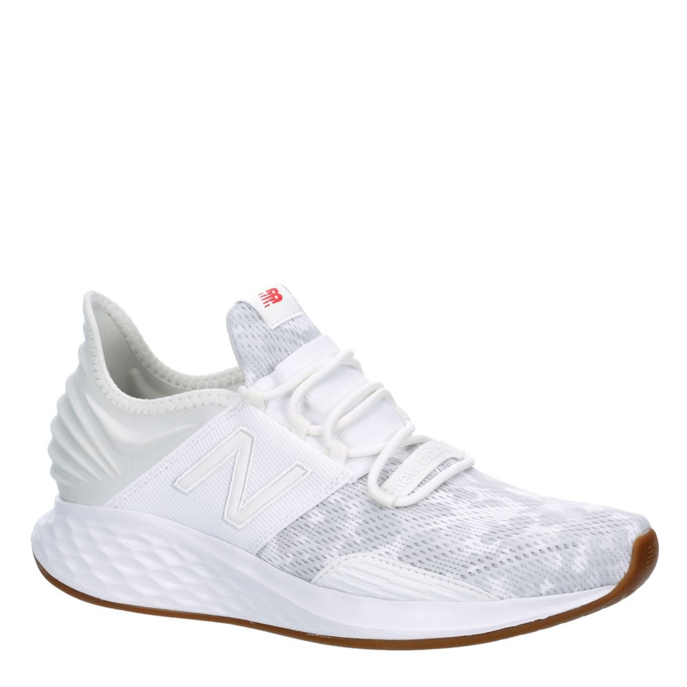 White New Balance Mens Fresh Foam Roav Running Shoe Running Shoes