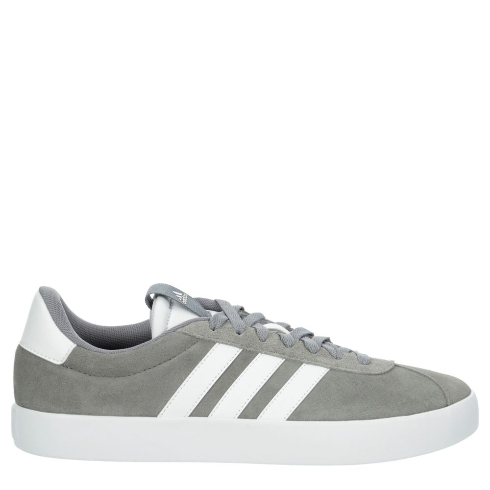 GREY ADIDAS Mens Vl Court 3.0 Sneaker