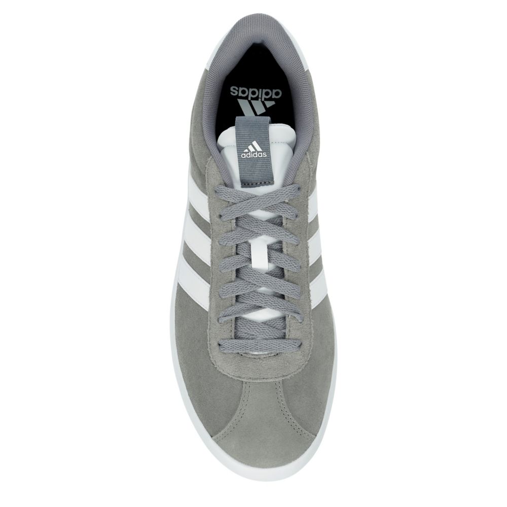 Grey adidas VL Court 3.0 Sneakers, Mens