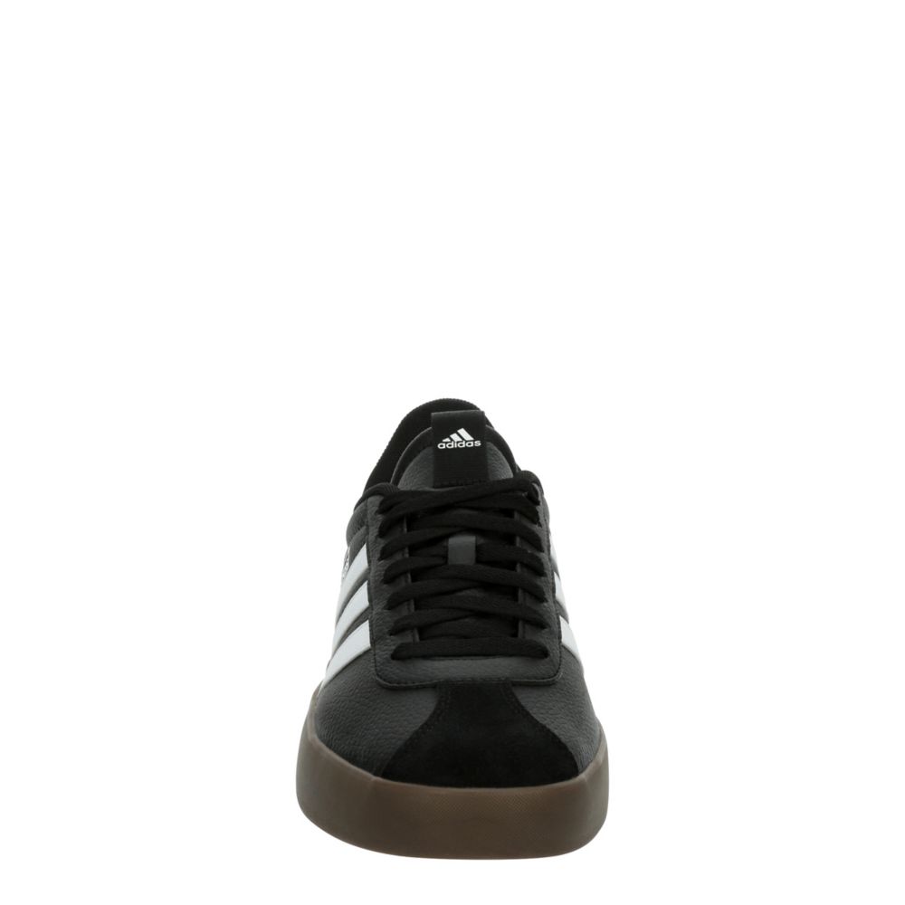 BLACK ADIDAS Mens Vl Court 3.0 Sneaker