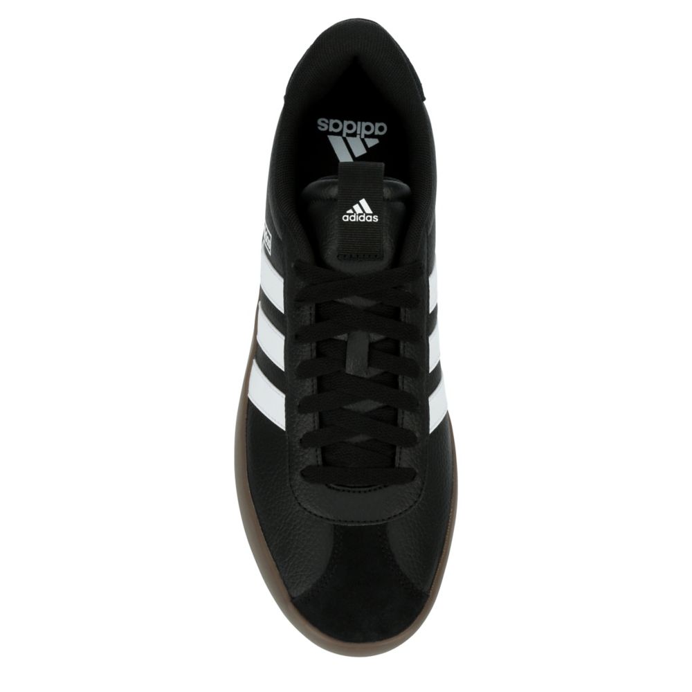 Black Adidas Mens Vl Court 3.0 Sneaker, Athletic & Sneakers