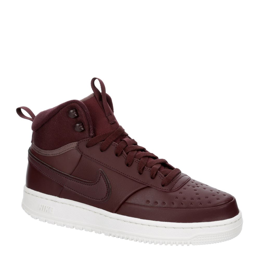 Burgundy color nike on sale shoes