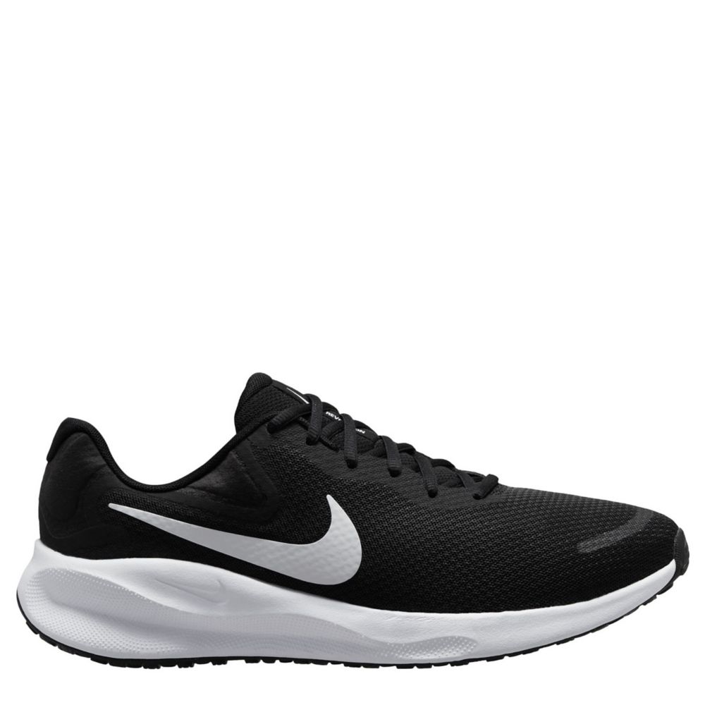 Nike runners black and white best sale