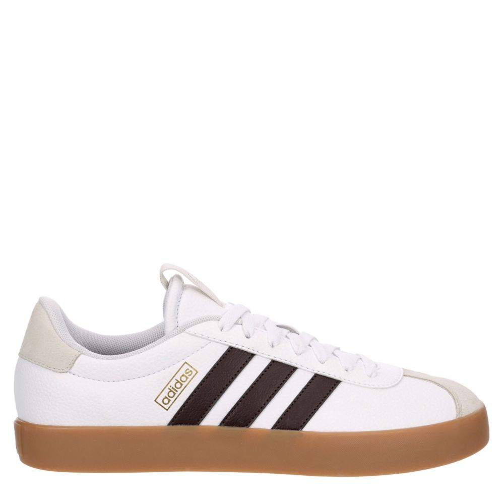 Adidas VL Court 2.0k kids 11.5 white/black stripes