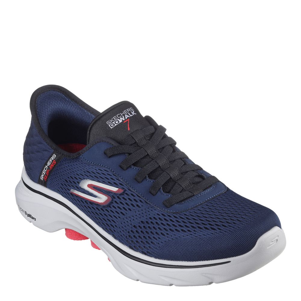 SKECHERS MENS SLIP INS GO WALK 7 FREE HAND 2 SNEAKER Color Pop