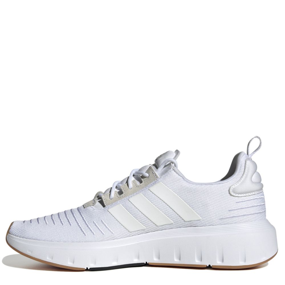 Adidas white swift run trainers online