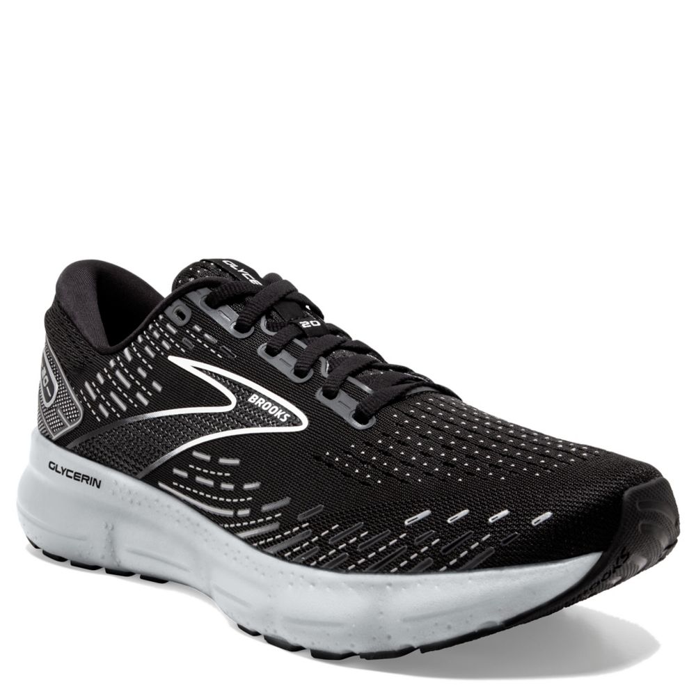 Black Mens Glycerin 20 Running Shoe | Brooks | Rack Room Shoes