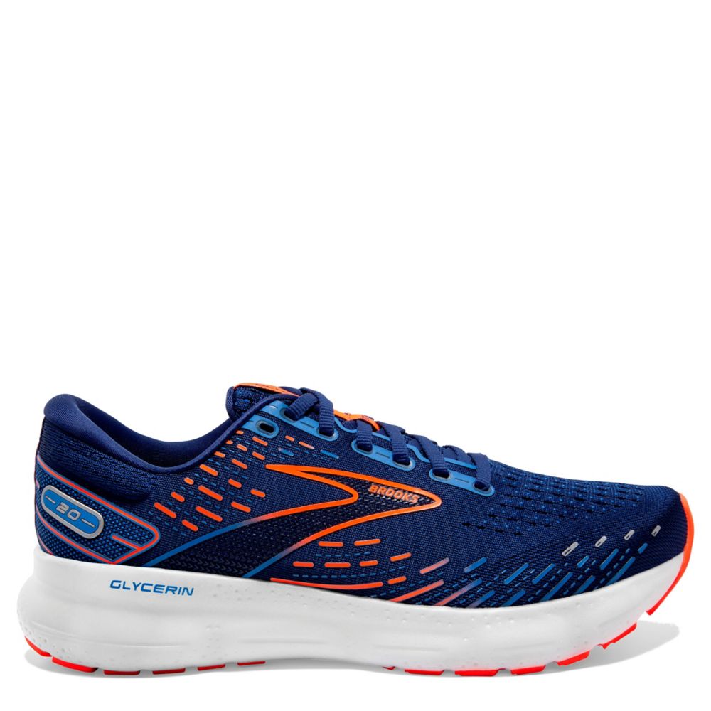 Color Pop Brooks Mens Glycerin 20 Running Shoe | Rack Room Shoes