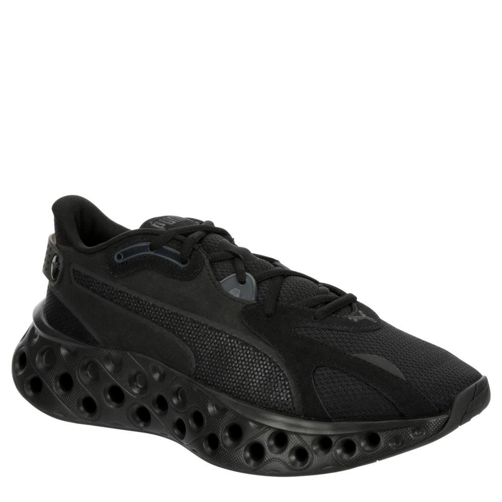 Puma black training shoes online