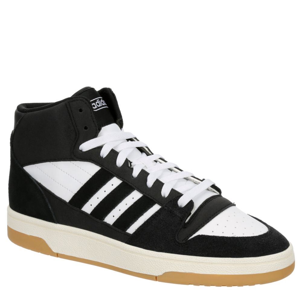 Men s Adidas Break Start Mid Sneakers in Black White Gum Size 12