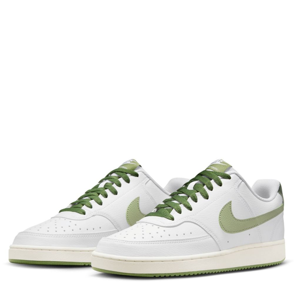 Nike Court Vision Low White Oil Green