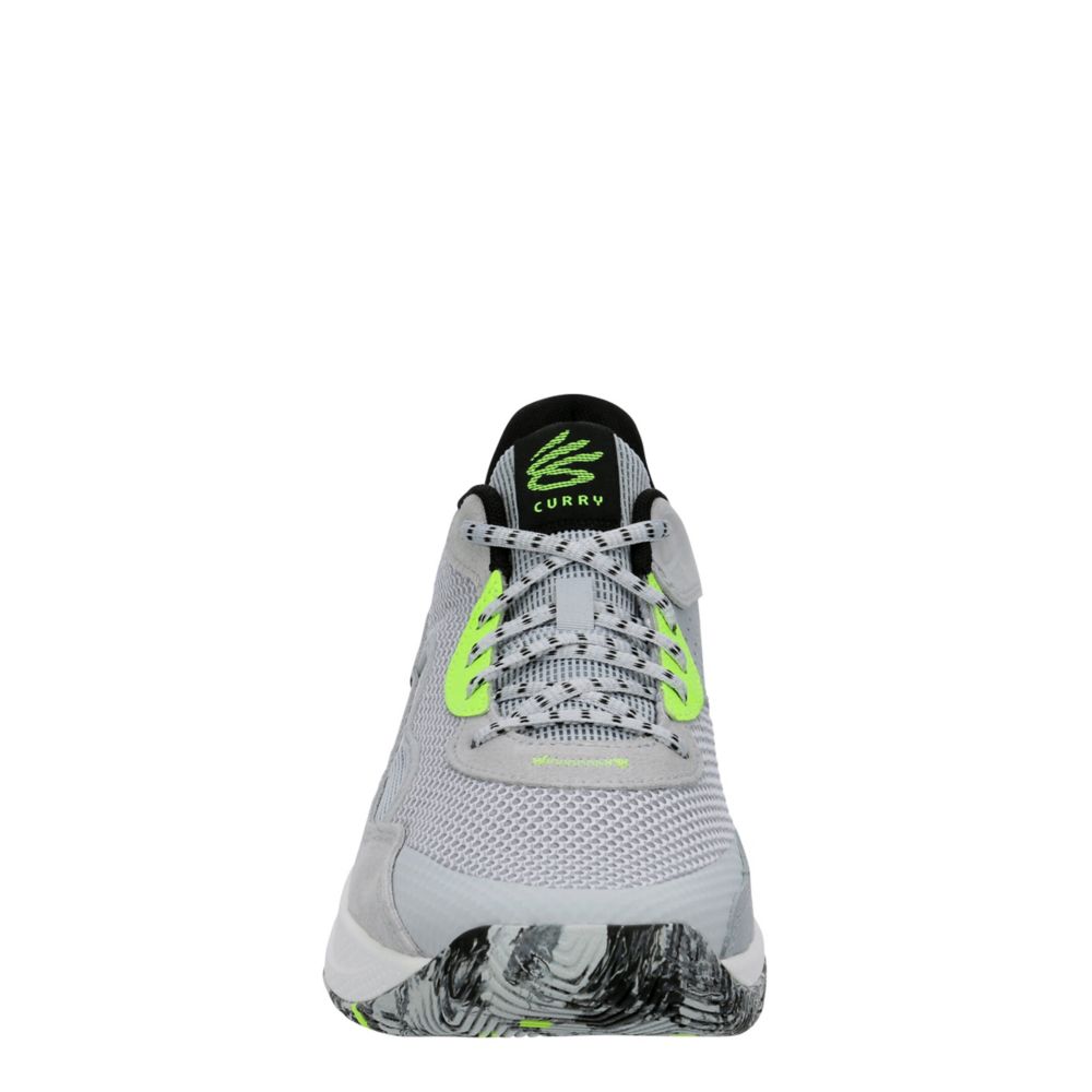 Grey Under Armour Mens Curry 3z 24 Basketball Shoe | Rack