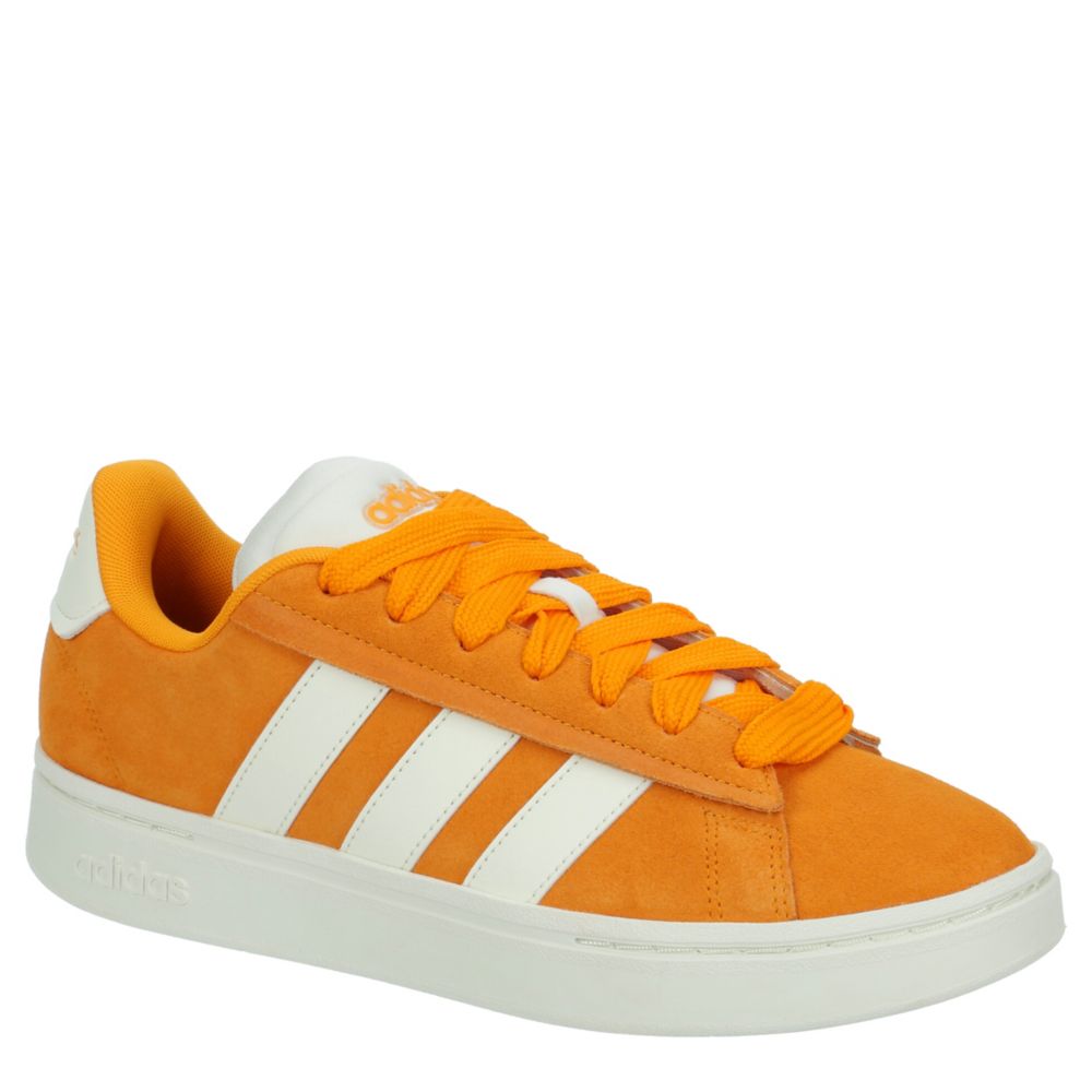 Adidas Men s Grand Court Alpha Sneaker Orange Low top Sneakers 11