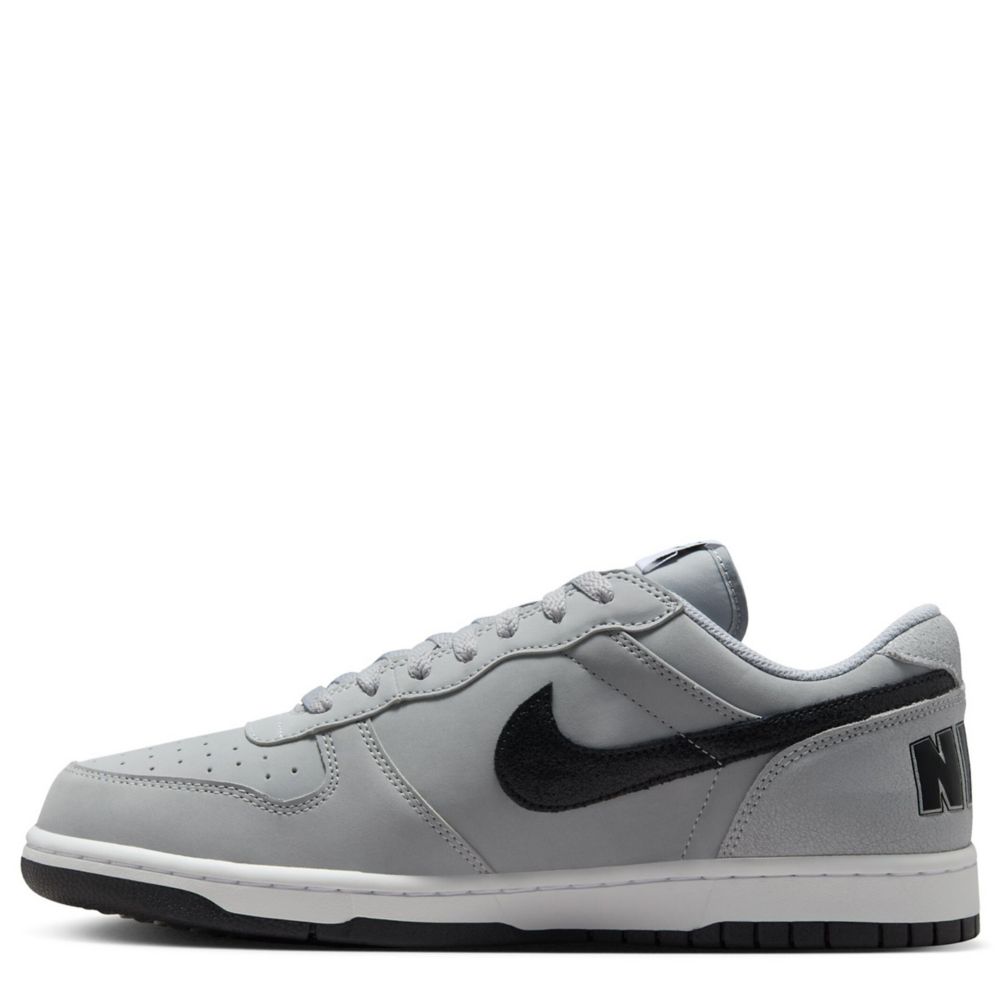 NIKE MENS BIG NIKE LOW SNEAKER - GREY