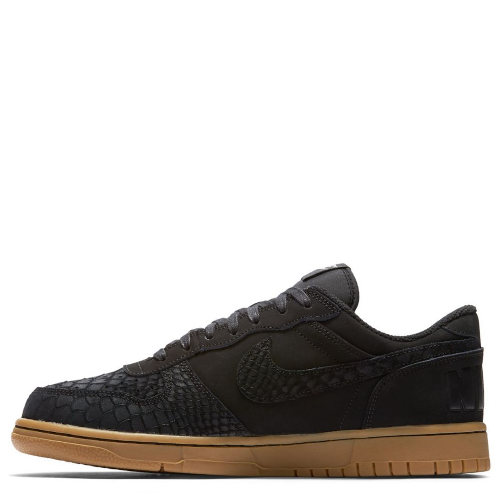 NIKE MENS BIG NIKE LOW SNEAKER - BLACK