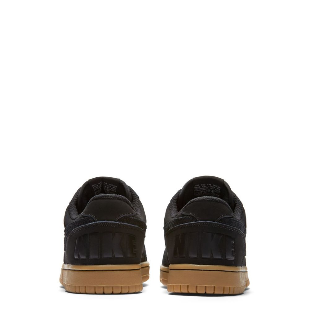 NIKE MENS BIG NIKE LOW SNEAKER - BLACK
