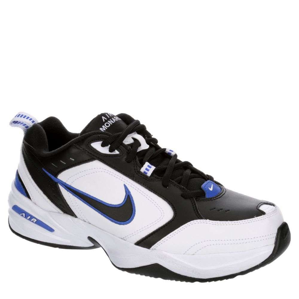 White Nike Mens Air Monarch Walking Shoe | Athletic | Rack Room Shoes