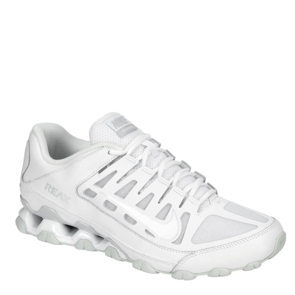White Nike Mens Reax 8 Tr Training Shoe 