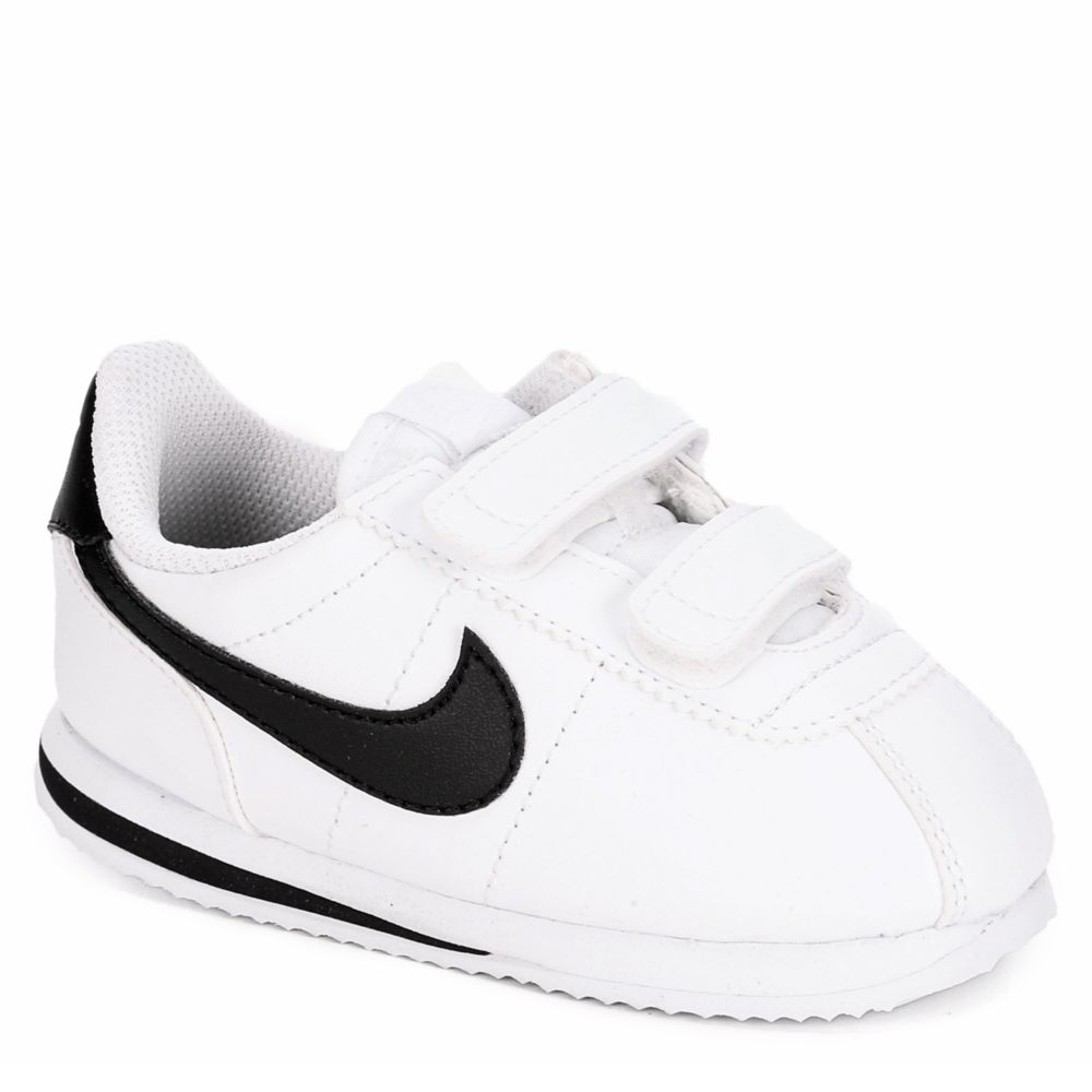 White Nike Boys Infant Cortez Sneaker 