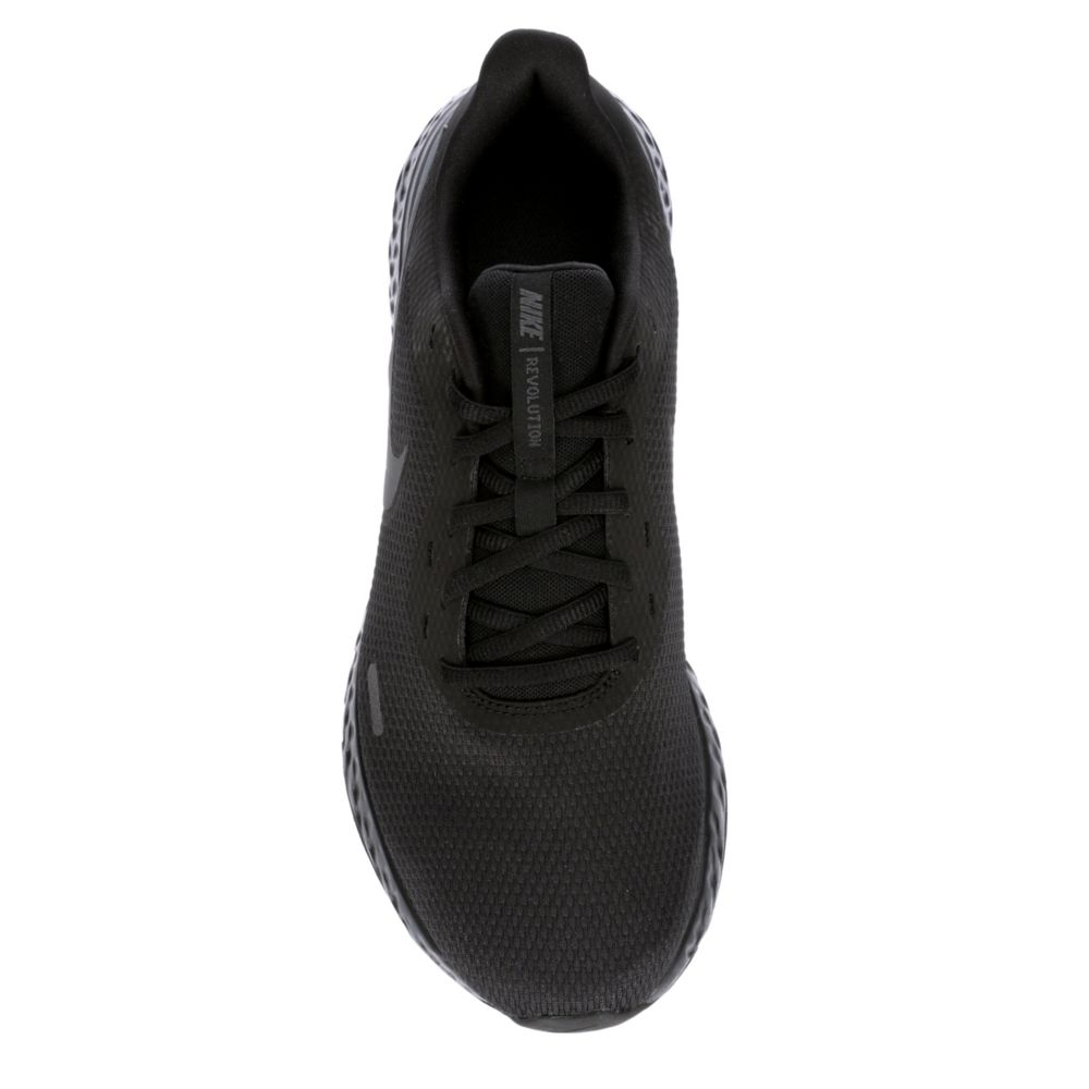 nike mens running shoes all black