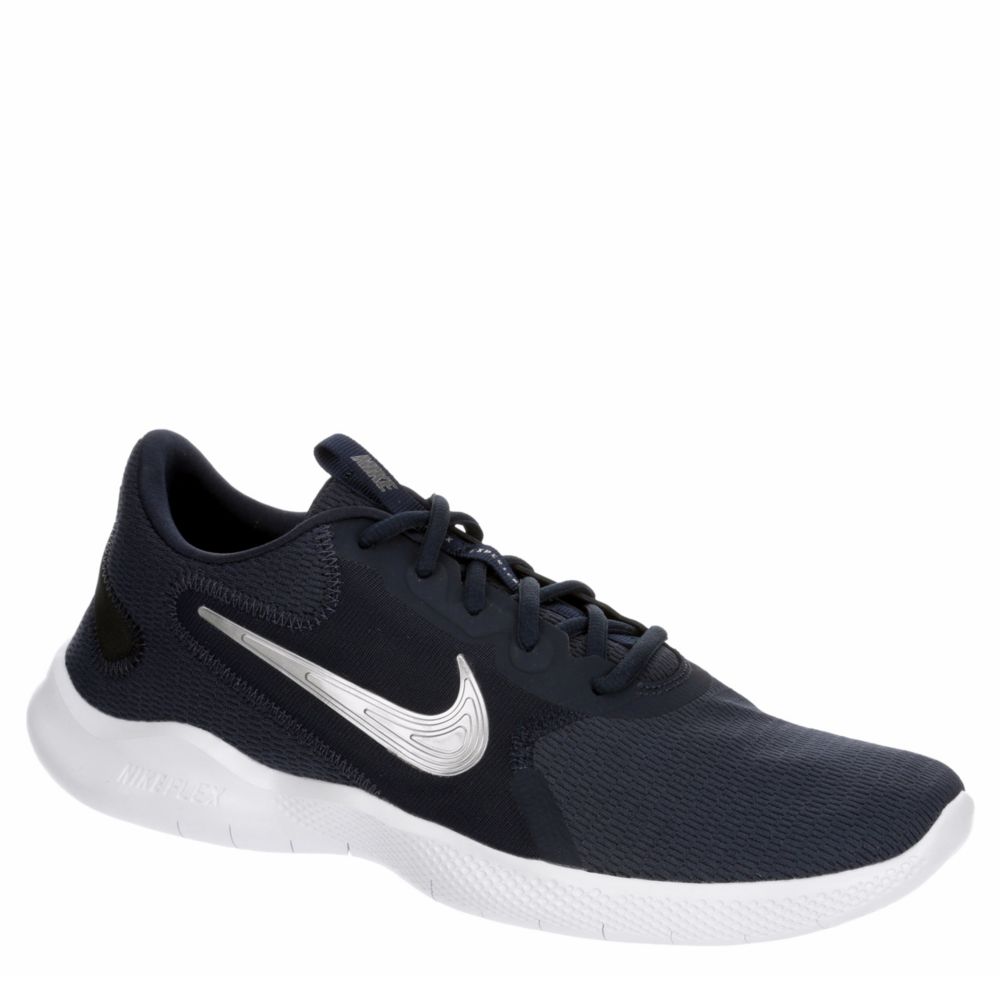 navy nike running shoes