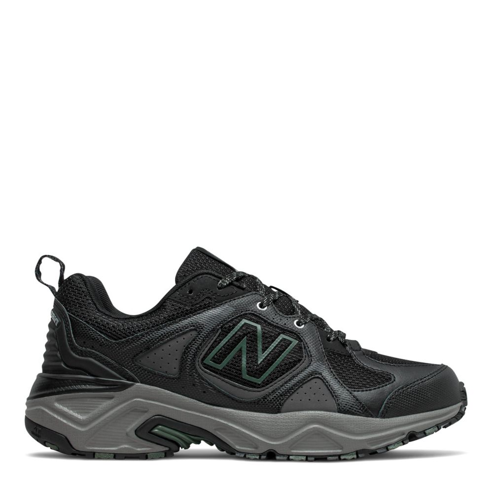 New Balance Mens 481 V3 Low Trail Running Shoe Sneakers - Black Size 8 ...