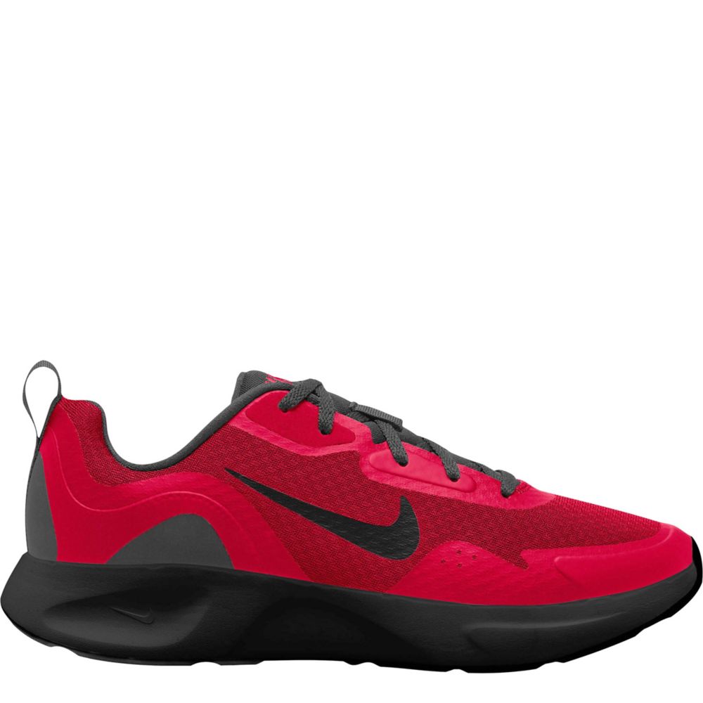 all red nike shoes mens