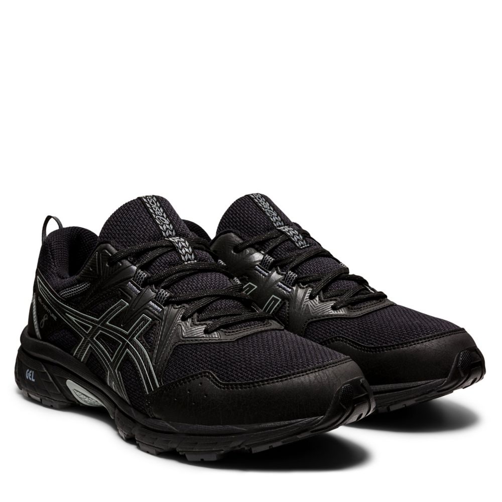 Black Asics Gel-venture 8 Running | Mens | Rack Shoes