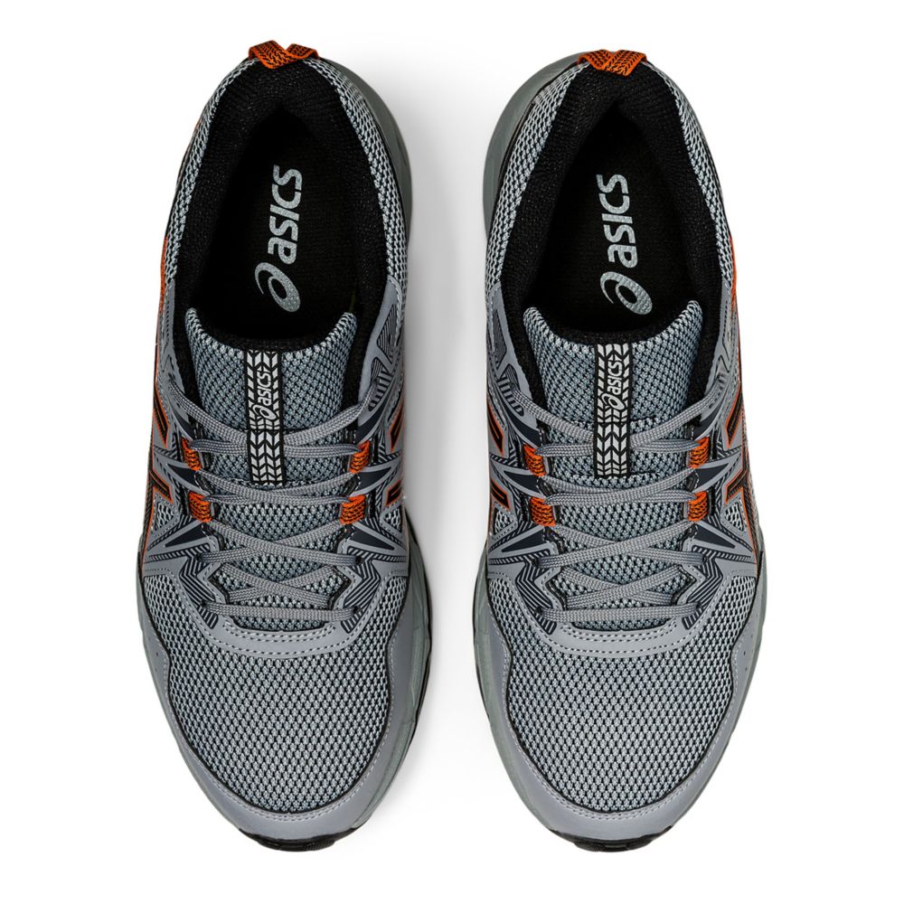 grey asics mens shoes