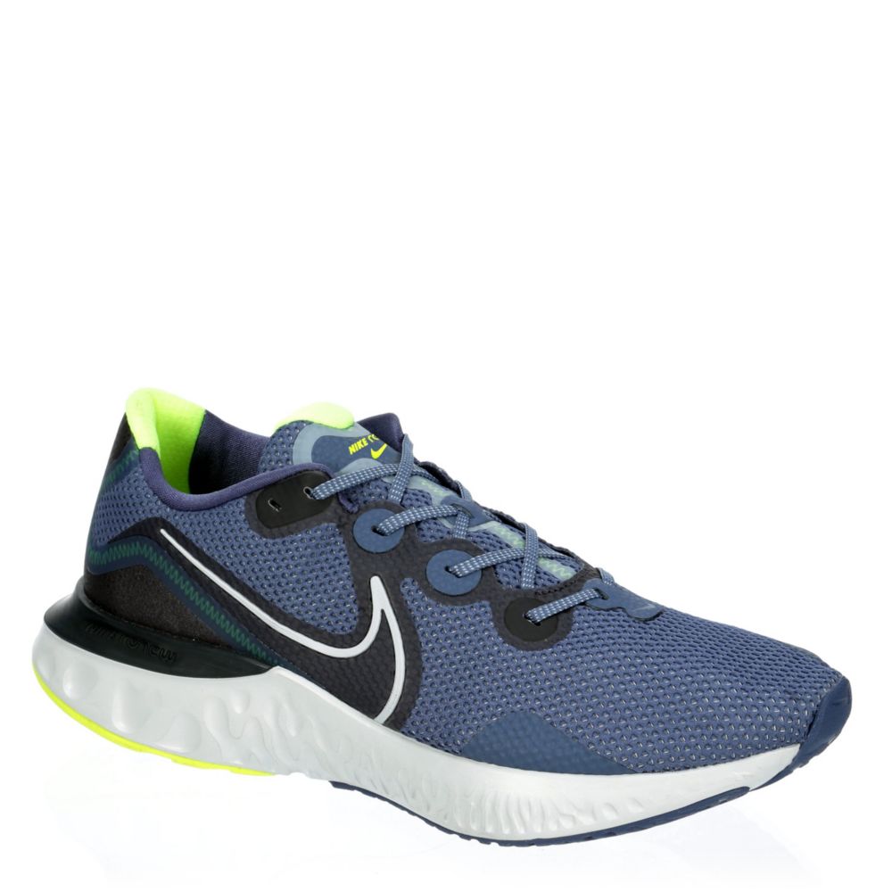 blue nike running shoes mens