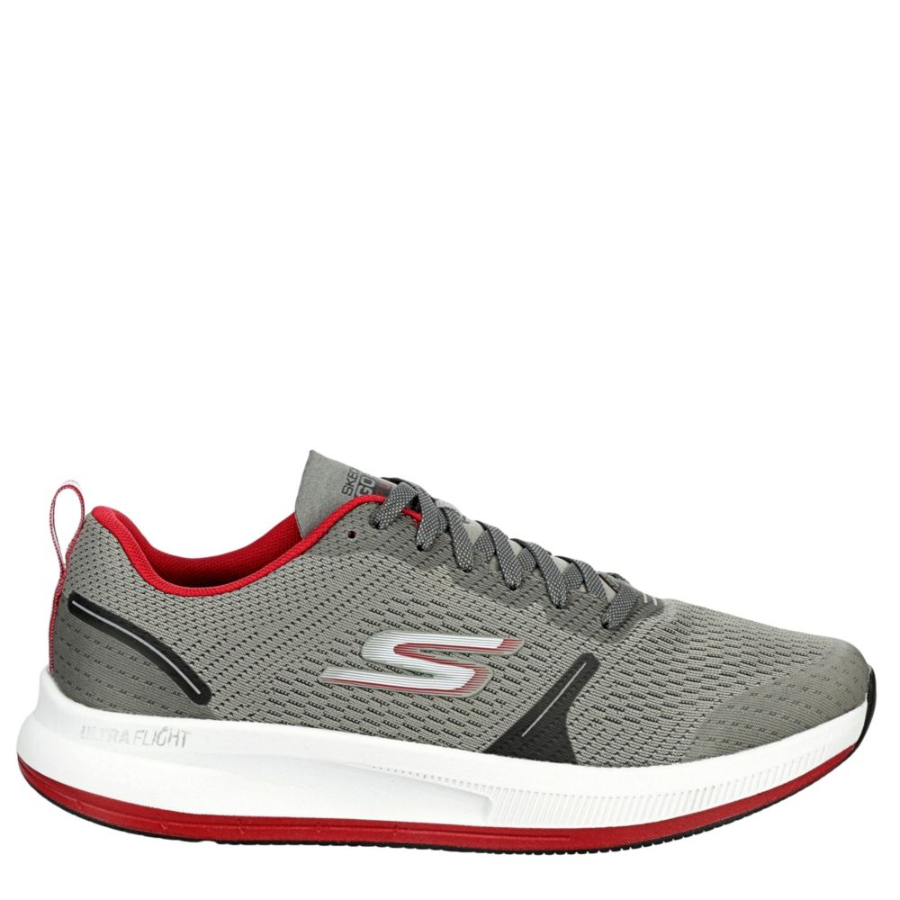 skechers go run mens grey