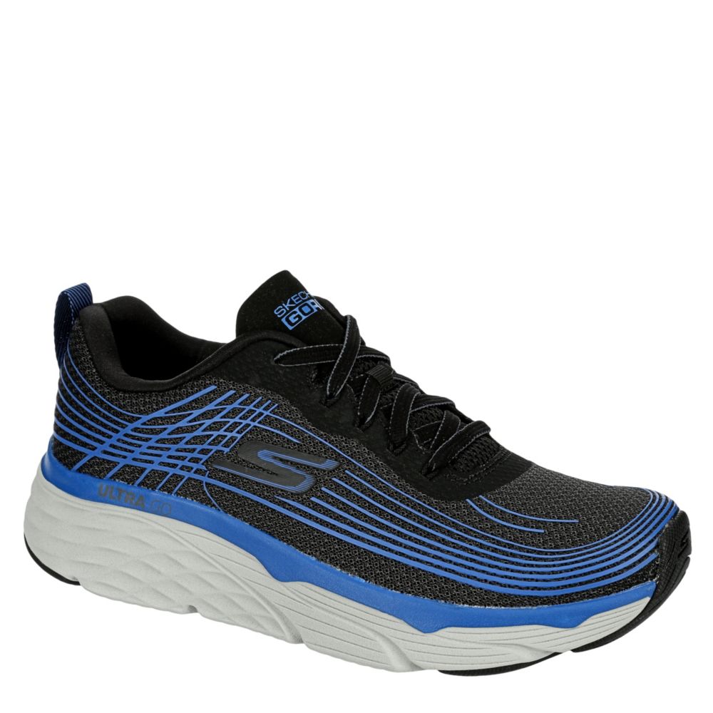 skechers mens black shoes