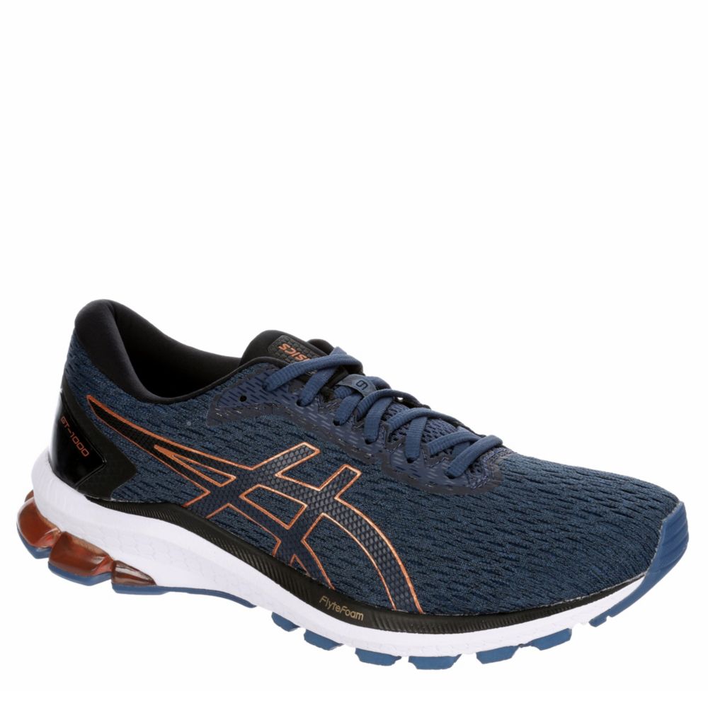 blue asics mens