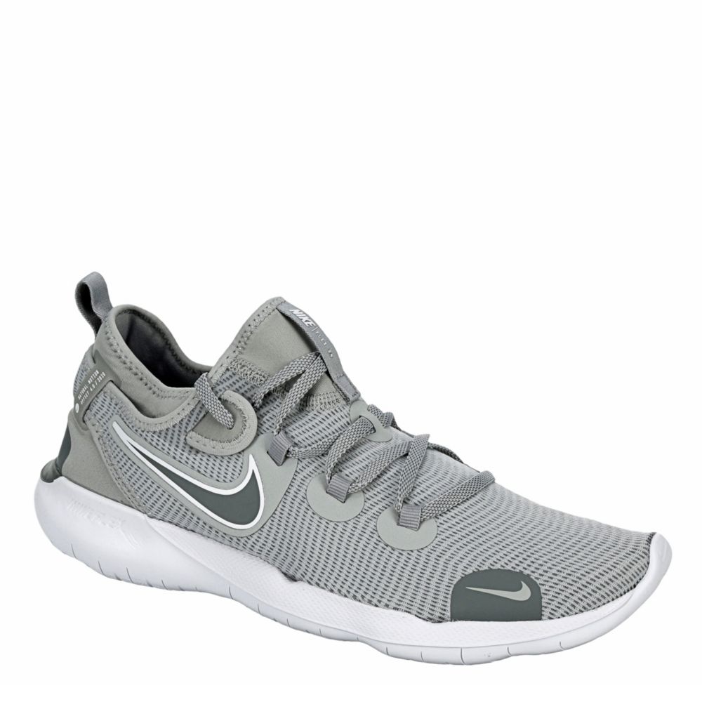 grey nike running shoes mens