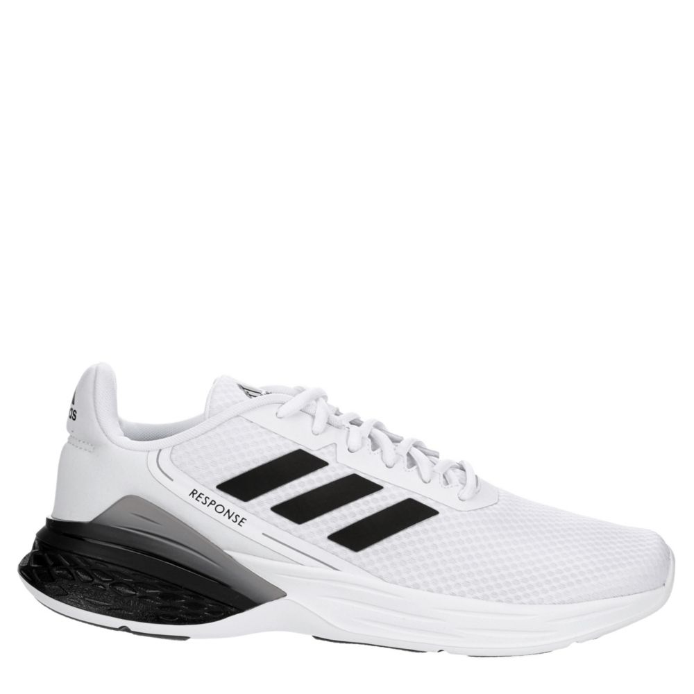 white adidas running shoes mens