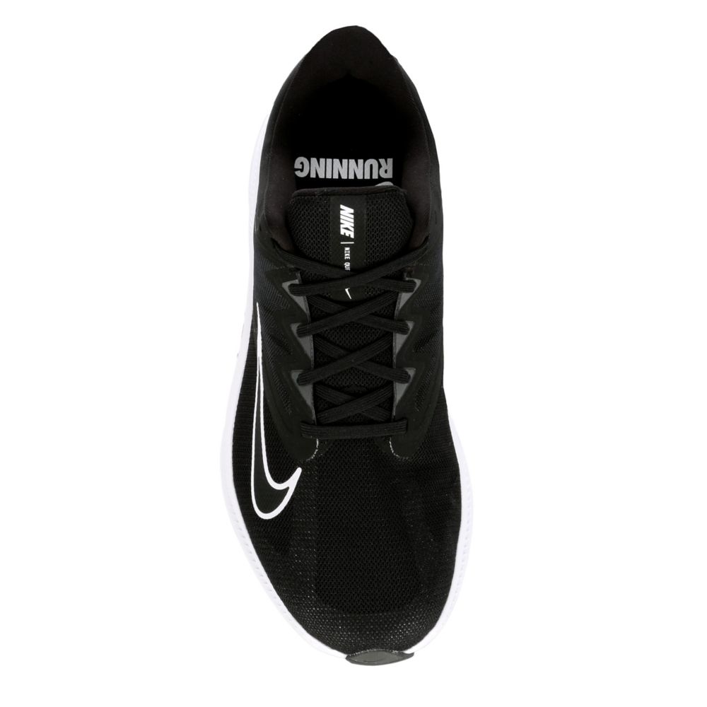 nike men black quest 3 running shoes