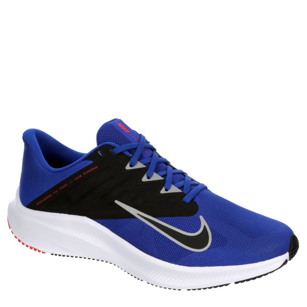 nike black blue shoes