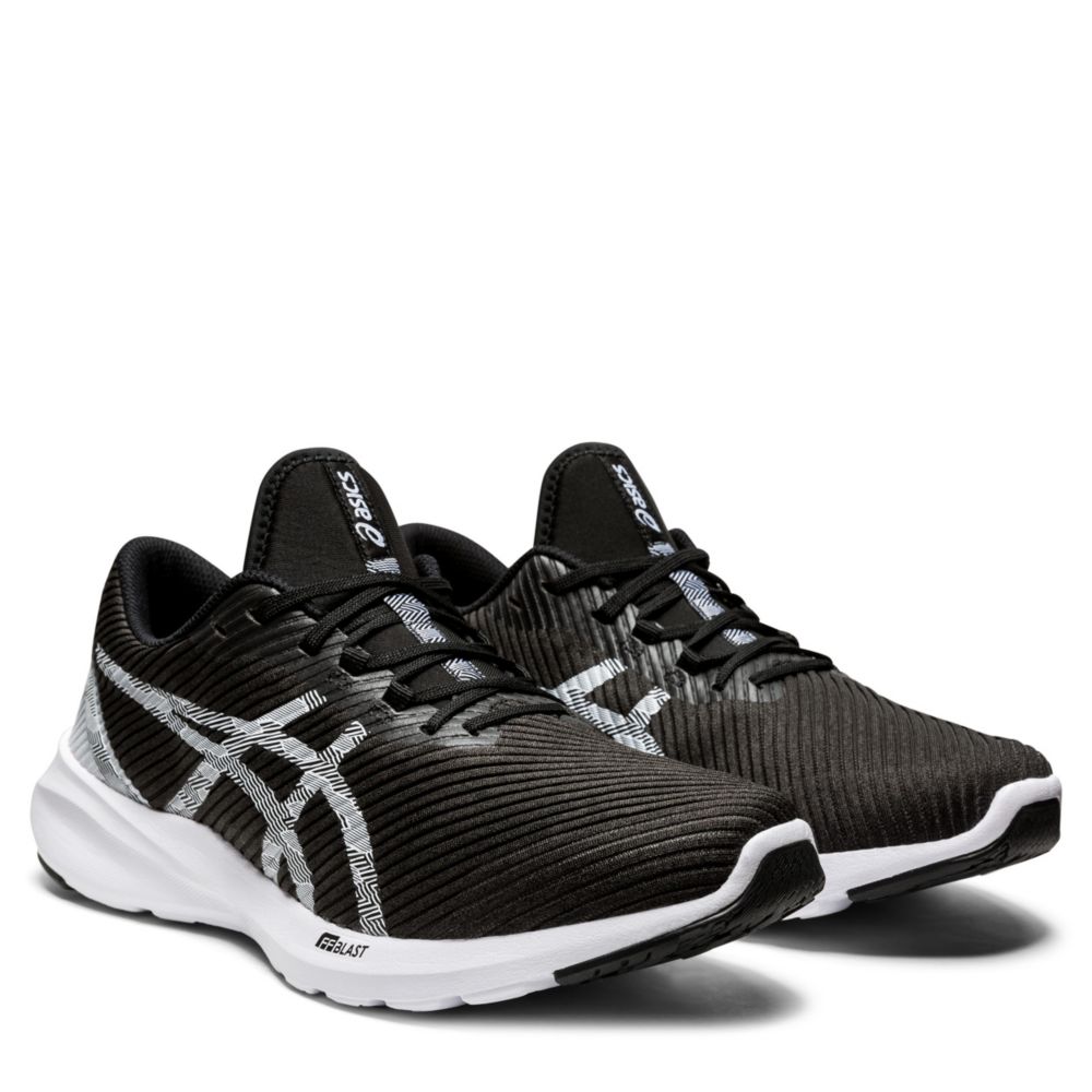 asics black shoes mens