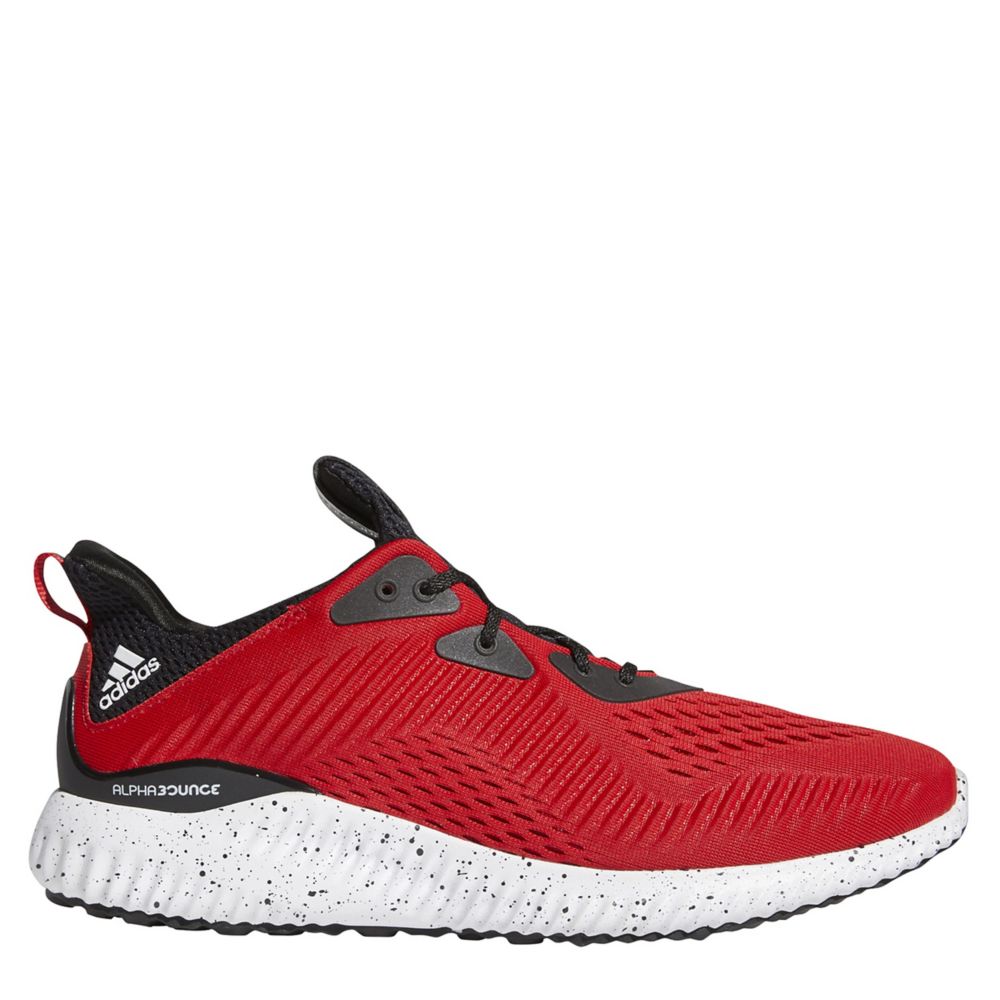 White Adidas Mens Alphabounce Running Shoe Athletic Rack Room Shoes