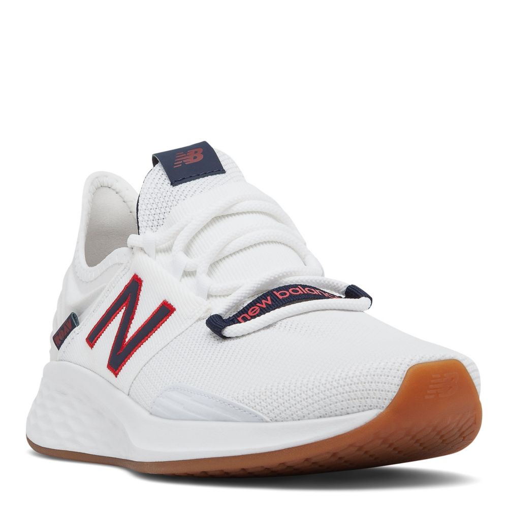 White New Balance Mens Fresh Foam Roav Running Shoe Athletic Rack Room Shoes