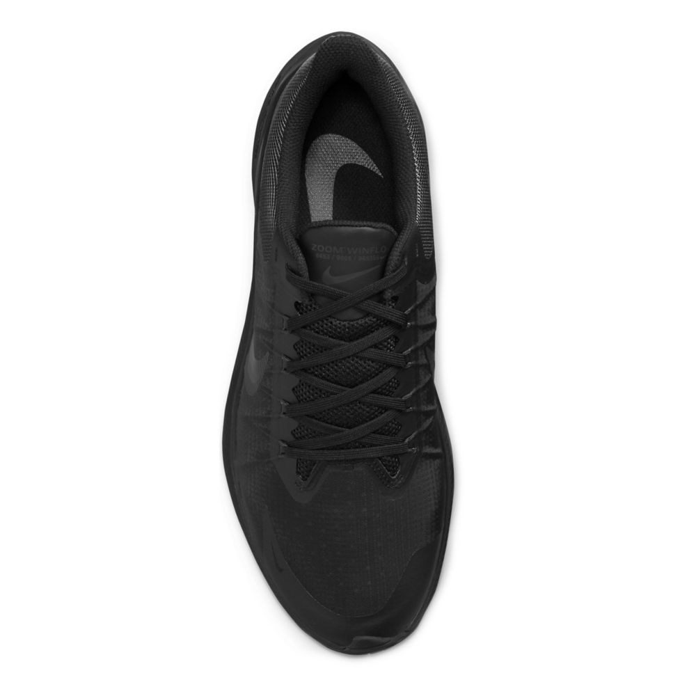 Black Nike Mens Zoom Winflo 8 Running Shoe | Rack Room Shoes