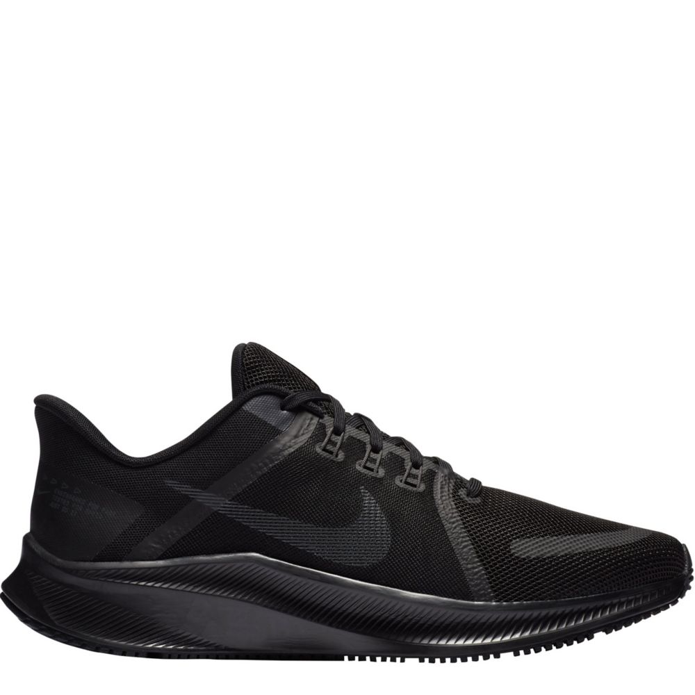 Black Nike Mens Quest 4 Running Shoe 