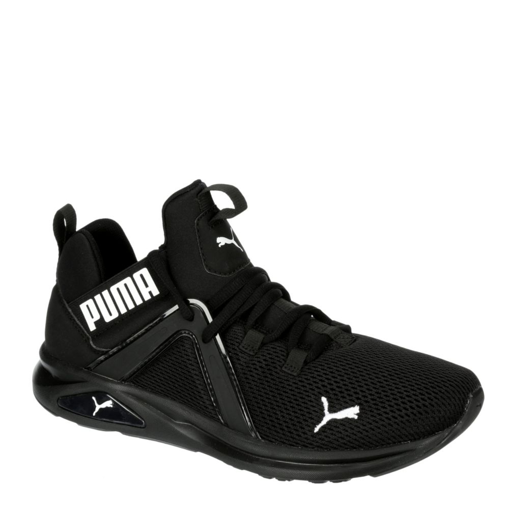 black puma sneakers for men