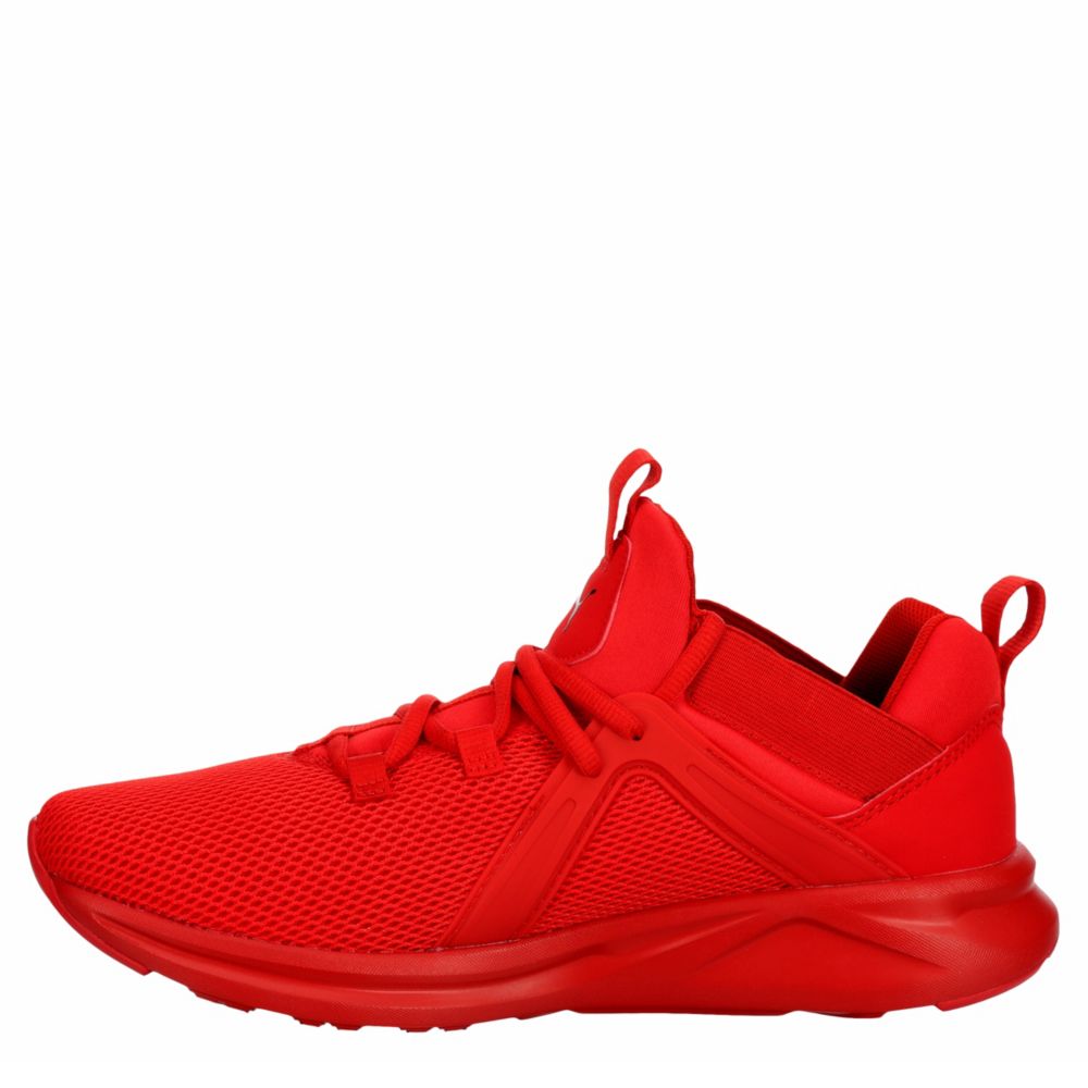 puma enzo red women's