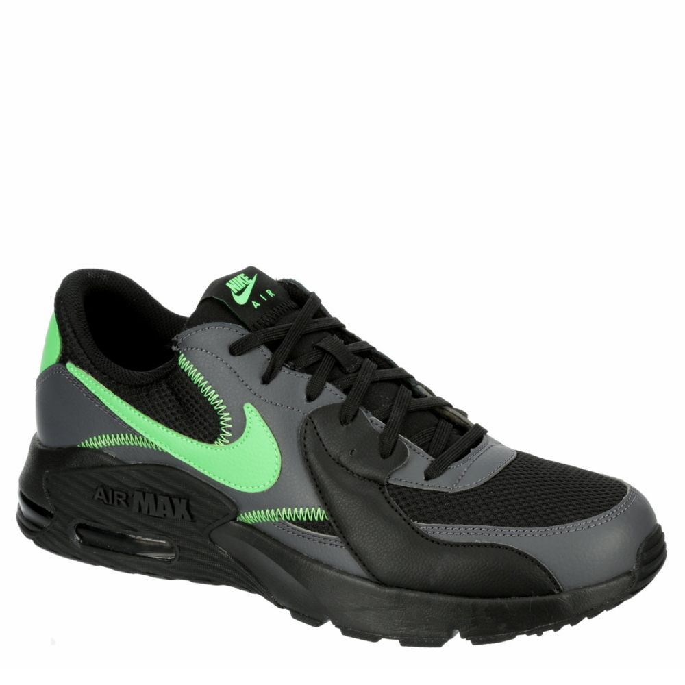 nike air max excee black and green