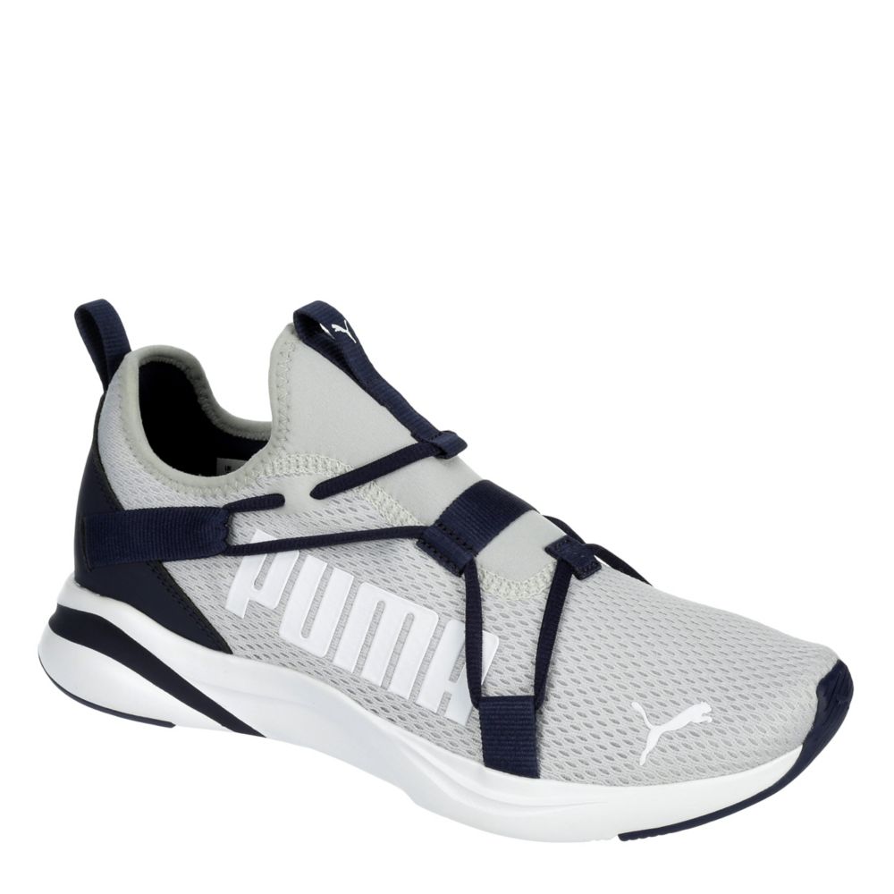 Grey Puma Mens Softride Rift Slip On 