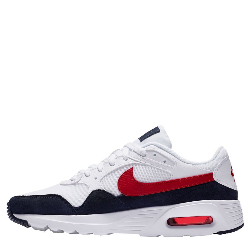 White, Black & Red Nike Mens Air Max Sc | Mens | Rack Room