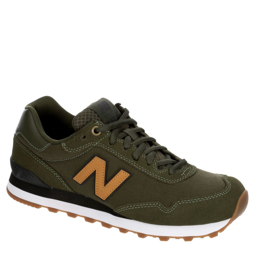 new balance olive sneakers